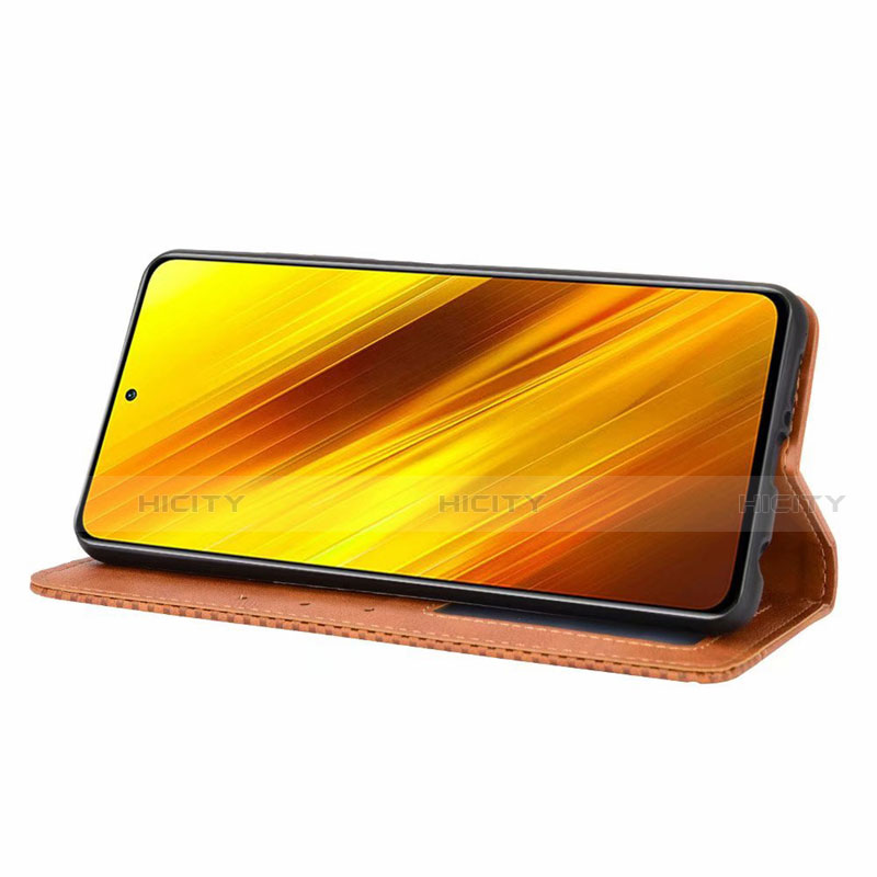 Custodia Portafoglio In Pelle Cover con Supporto per Xiaomi Poco X3