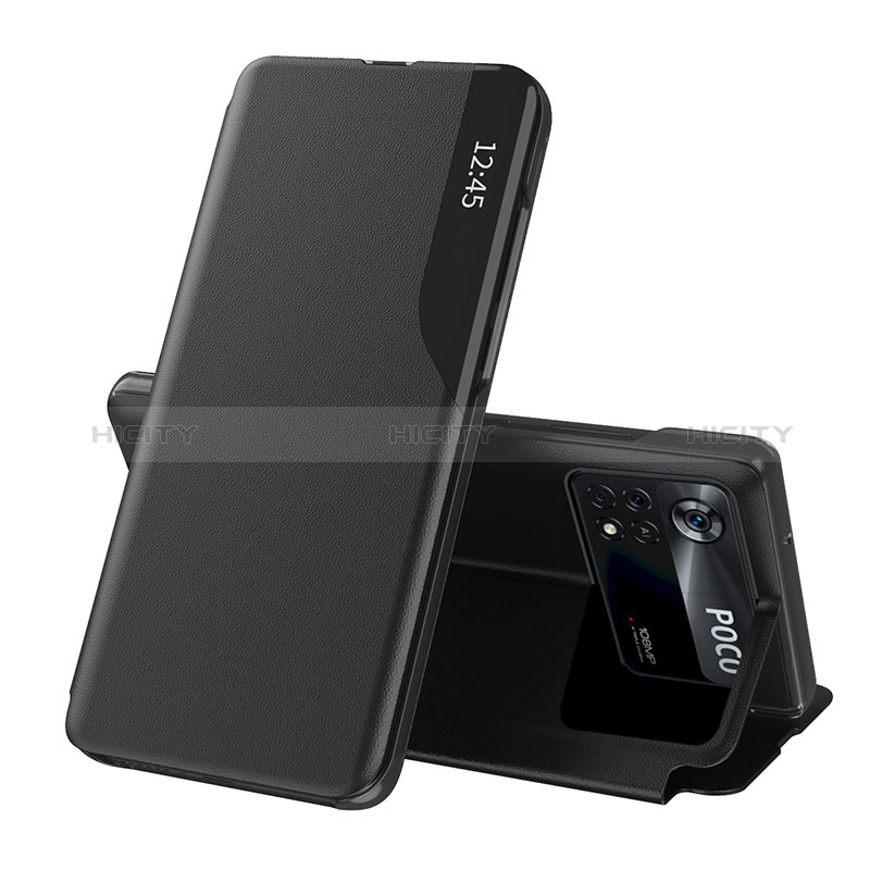 Custodia Portafoglio In Pelle Cover con Supporto Q02H per Xiaomi Poco X4 Pro 5G