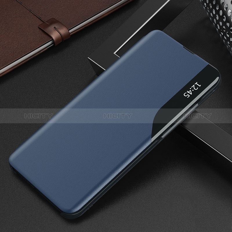 Custodia Portafoglio In Pelle Cover con Supporto Q03H per Xiaomi Mi 12T 5G Blu