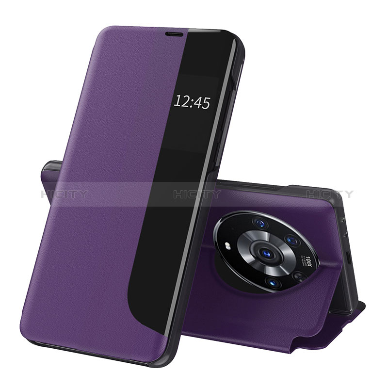 Custodia Portafoglio In Pelle Cover con Supporto QH1 per Huawei Honor Magic3 Pro 5G