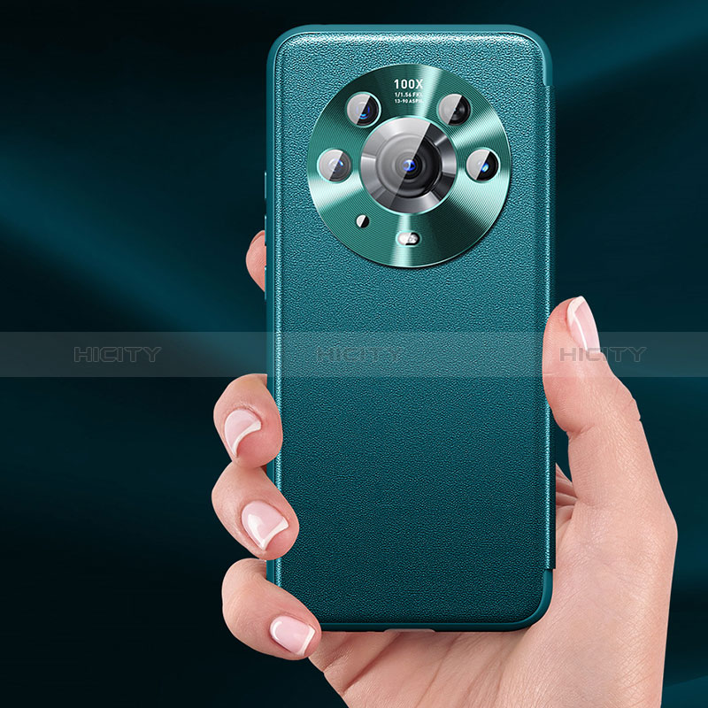 Custodia Portafoglio In Pelle Cover con Supporto QK1 per Huawei Honor Magic3 Pro 5G