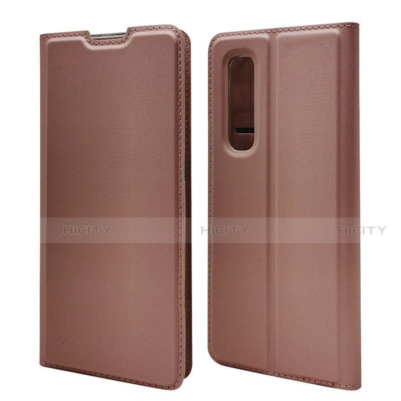 Custodia Portafoglio In Pelle Cover con Supporto S01 per Oppo Find X2 Pro