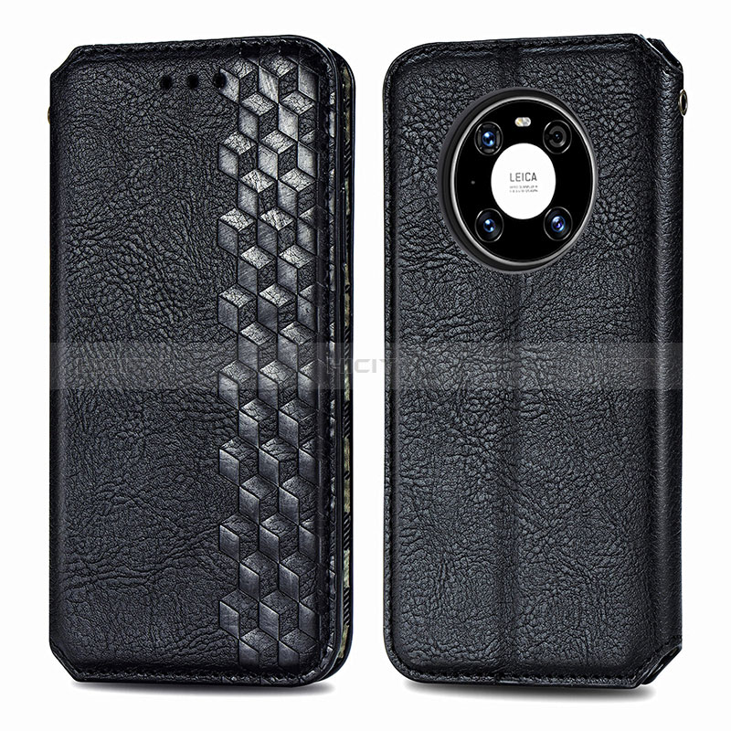 Custodia Portafoglio In Pelle Cover con Supporto S01D per Huawei Mate 40