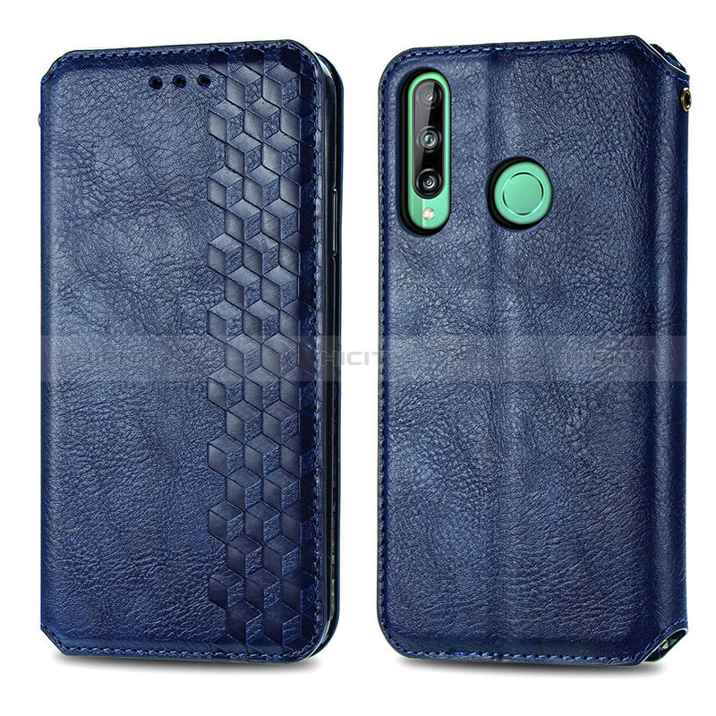 Custodia Portafoglio In Pelle Cover con Supporto S01D per Huawei P40 Lite E