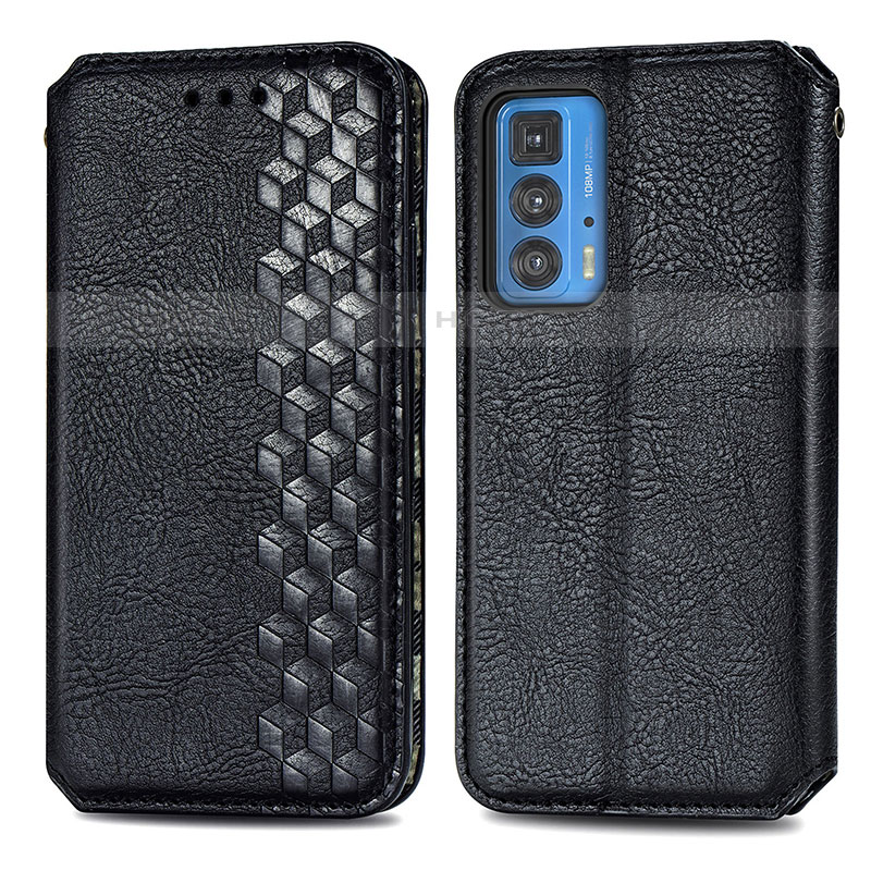 Custodia Portafoglio In Pelle Cover con Supporto S01D per Motorola Moto Edge 20 Pro 5G