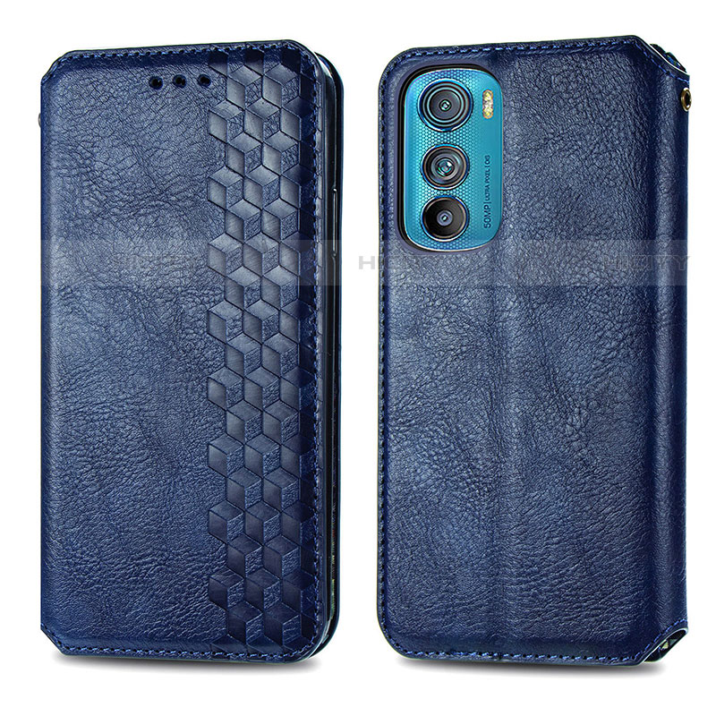 Custodia Portafoglio In Pelle Cover con Supporto S01D per Motorola Moto Edge 30 5G