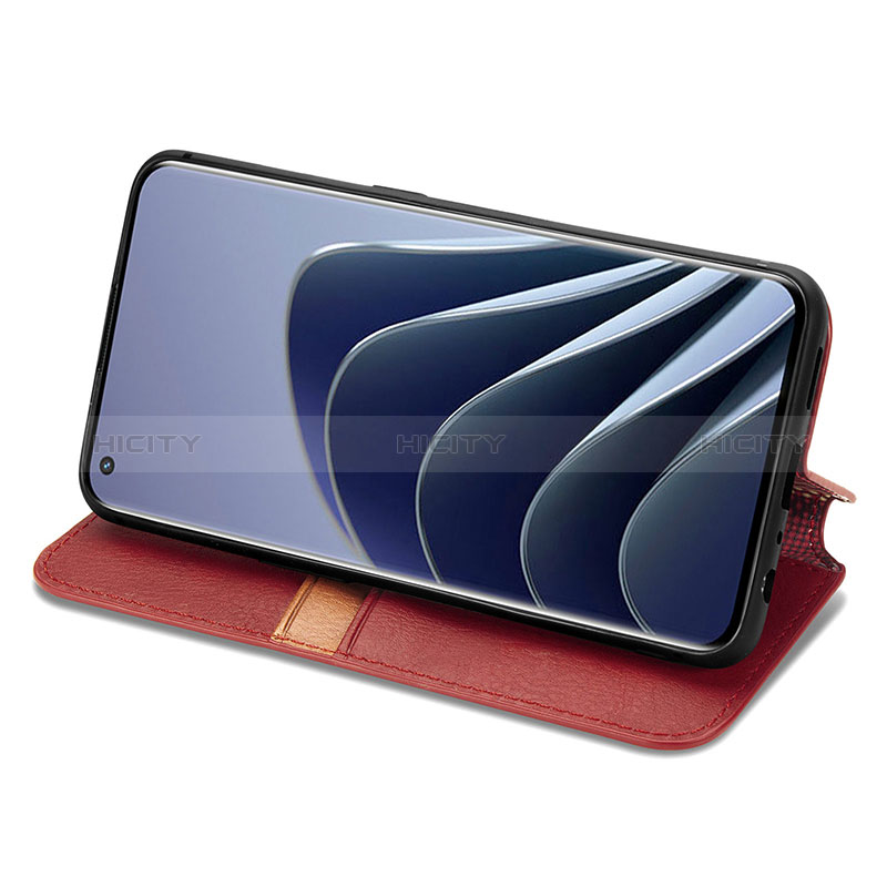 Custodia Portafoglio In Pelle Cover con Supporto S01D per OnePlus 10 Pro 5G
