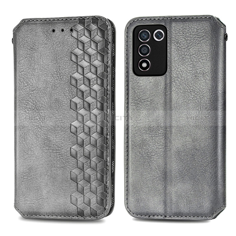 Custodia Portafoglio In Pelle Cover con Supporto S01D per Oppo K9S 5G