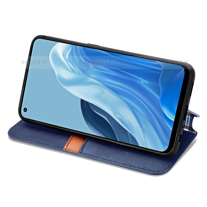 Custodia Portafoglio In Pelle Cover con Supporto S01D per Oppo Reno8 4G