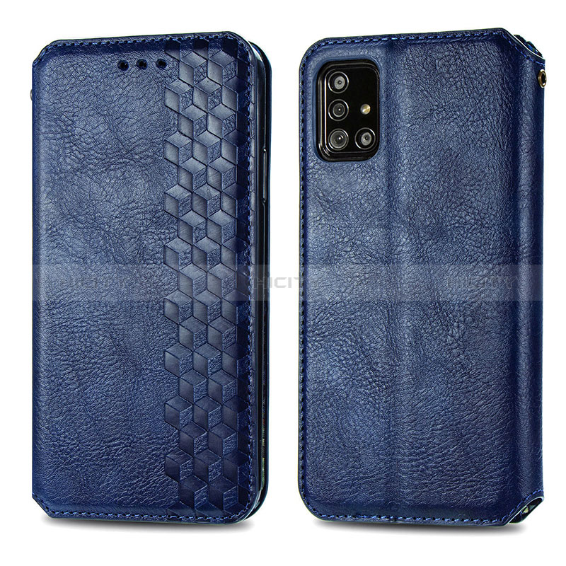 Custodia Portafoglio In Pelle Cover con Supporto S01D per Samsung Galaxy A51 4G