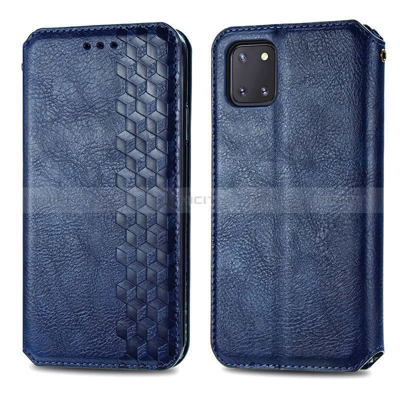 Custodia Portafoglio In Pelle Cover con Supporto S01D per Samsung Galaxy M60s