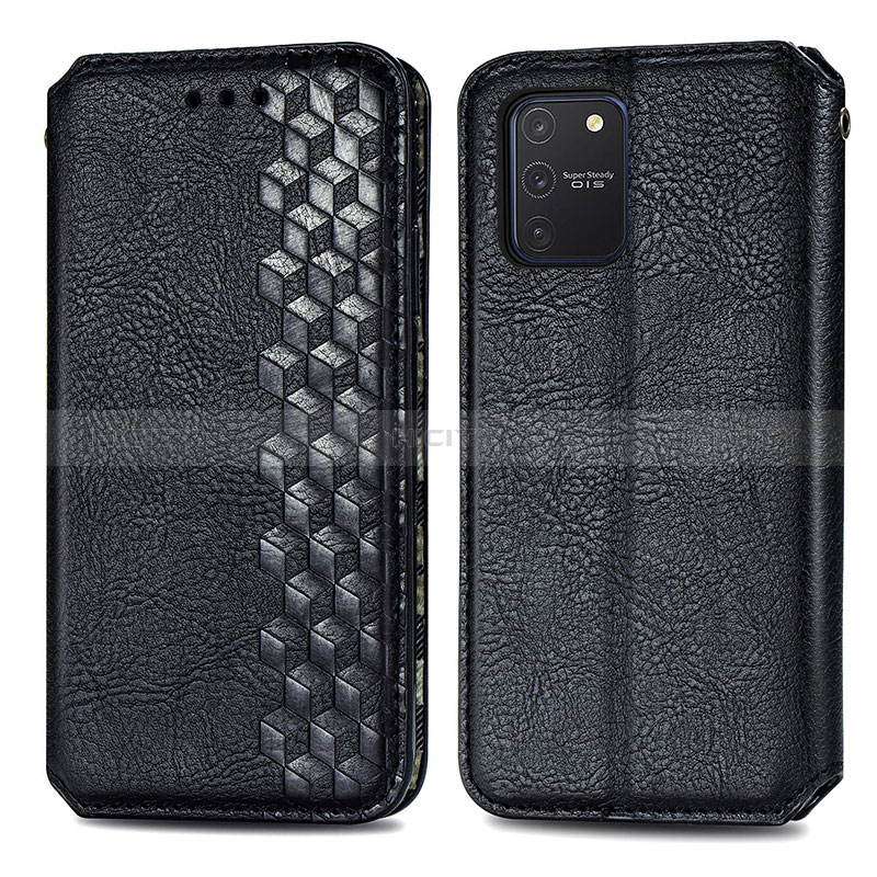 Custodia Portafoglio In Pelle Cover con Supporto S01D per Samsung Galaxy S10 Lite