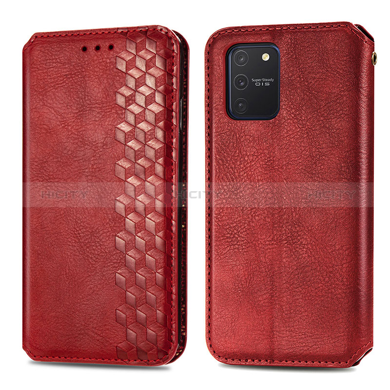 Custodia Portafoglio In Pelle Cover con Supporto S01D per Samsung Galaxy S10 Lite