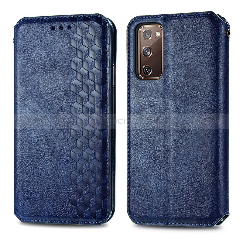 Custodia Portafoglio In Pelle Cover con Supporto S01D per Samsung Galaxy S20 FE (2022) 5G