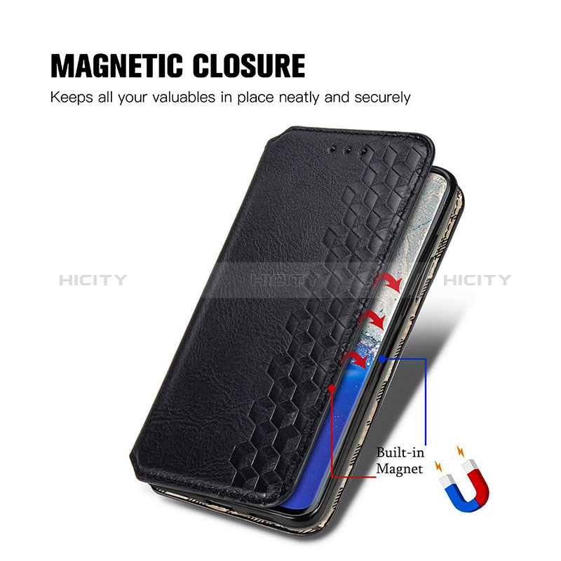 Custodia Portafoglio In Pelle Cover con Supporto S01D per Samsung Galaxy S20 Ultra 5G