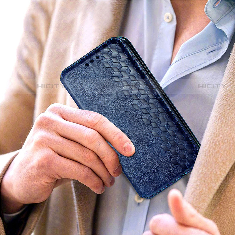 Custodia Portafoglio In Pelle Cover con Supporto S01D per Samsung Galaxy S22 Ultra 5G