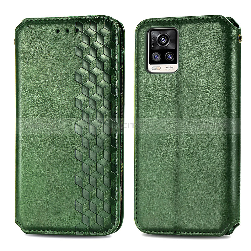 Custodia Portafoglio In Pelle Cover con Supporto S01D per Vivo V20