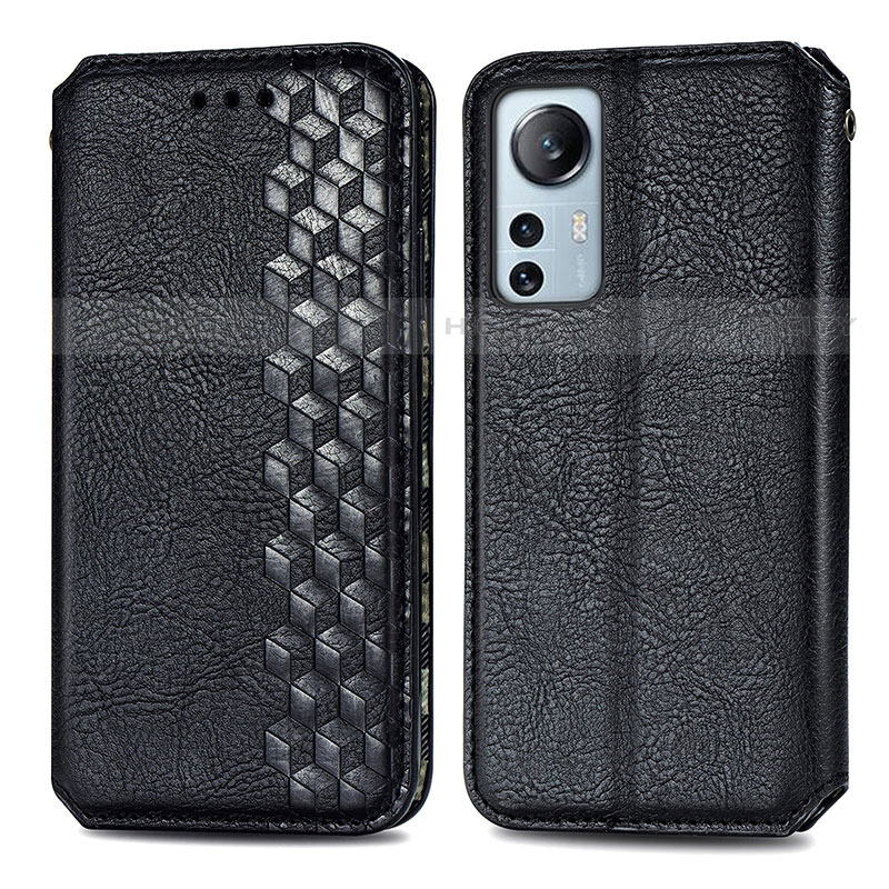 Custodia Portafoglio In Pelle Cover con Supporto S01D per Xiaomi Mi 12 Pro 5G