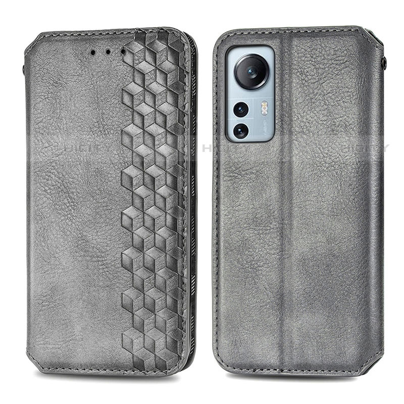 Custodia Portafoglio In Pelle Cover con Supporto S01D per Xiaomi Mi 12 Pro 5G