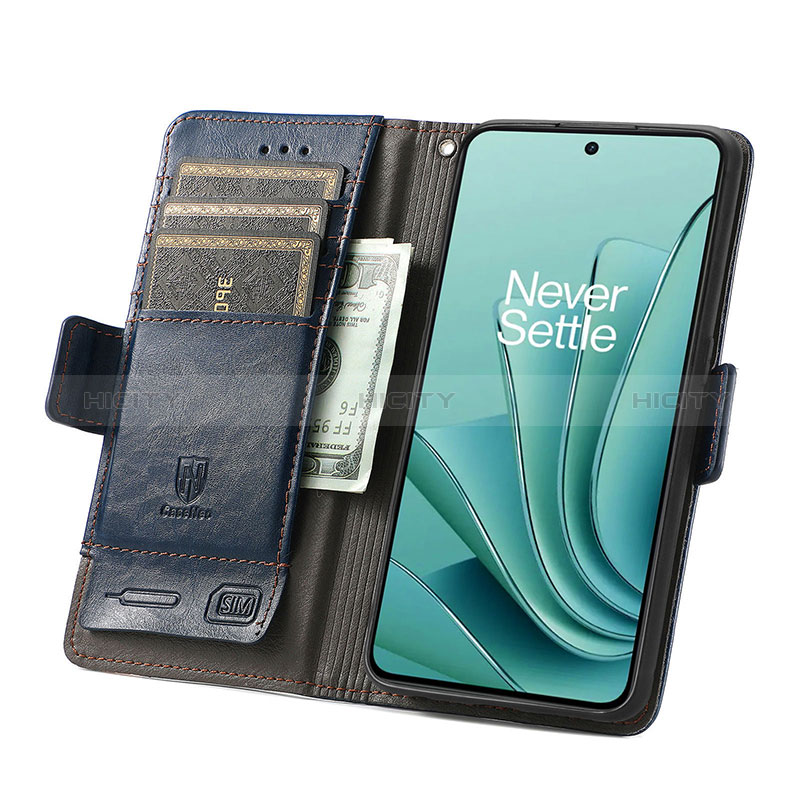 Custodia Portafoglio In Pelle Cover con Supporto S02D per OnePlus Ace 2V 5G