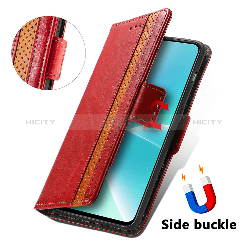 Custodia Portafoglio In Pelle Cover con Supporto S02D per OnePlus Nord 2T 5G