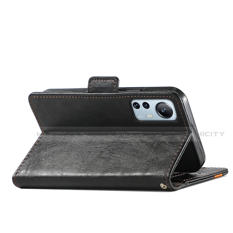 Custodia Portafoglio In Pelle Cover con Supporto S02D per Xiaomi Mi 12 5G