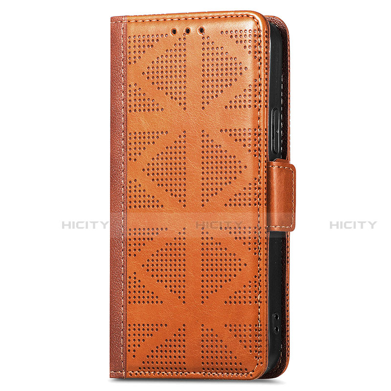 Custodia Portafoglio In Pelle Cover con Supporto S03D per Motorola Moto Edge 30 Pro 5G