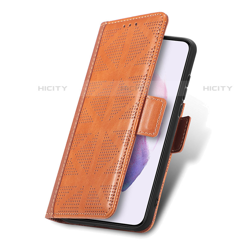 Custodia Portafoglio In Pelle Cover con Supporto S03D per Samsung Galaxy S21 FE 5G