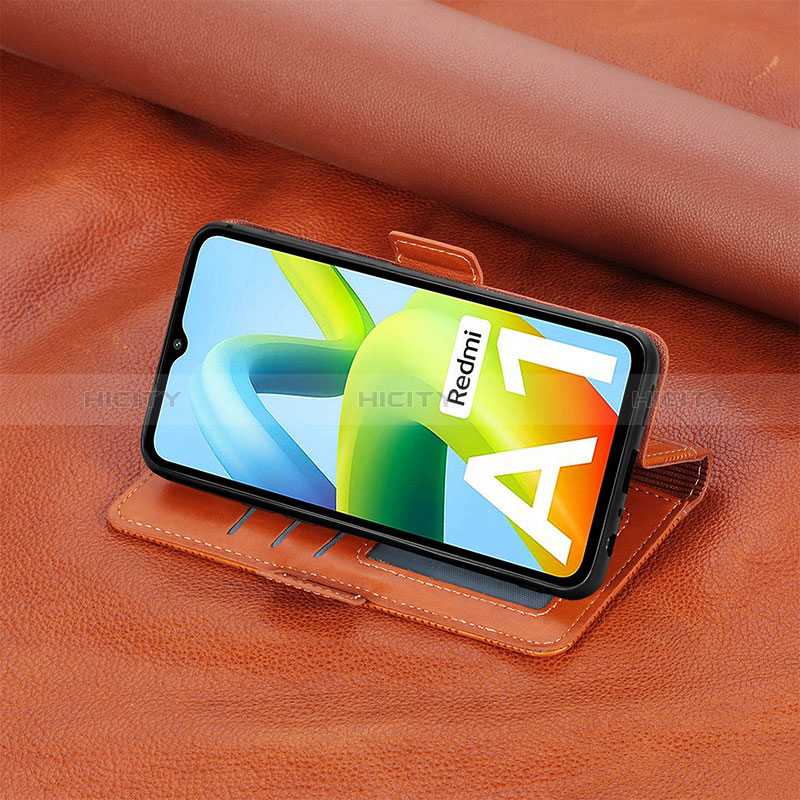 Custodia Portafoglio In Pelle Cover con Supporto S03D per Xiaomi Redmi A2