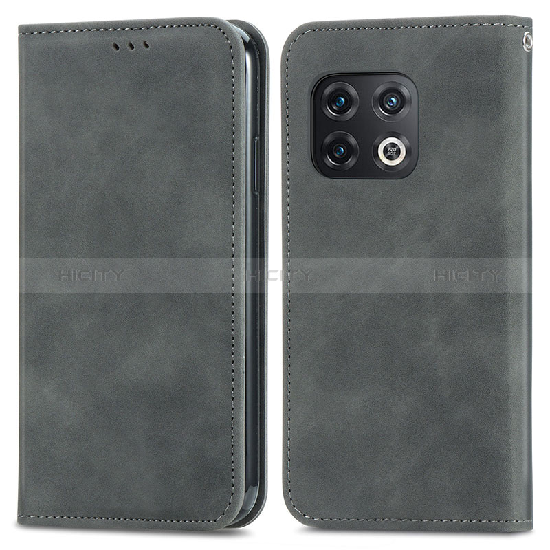 Custodia Portafoglio In Pelle Cover con Supporto S04D per OnePlus 10 Pro 5G