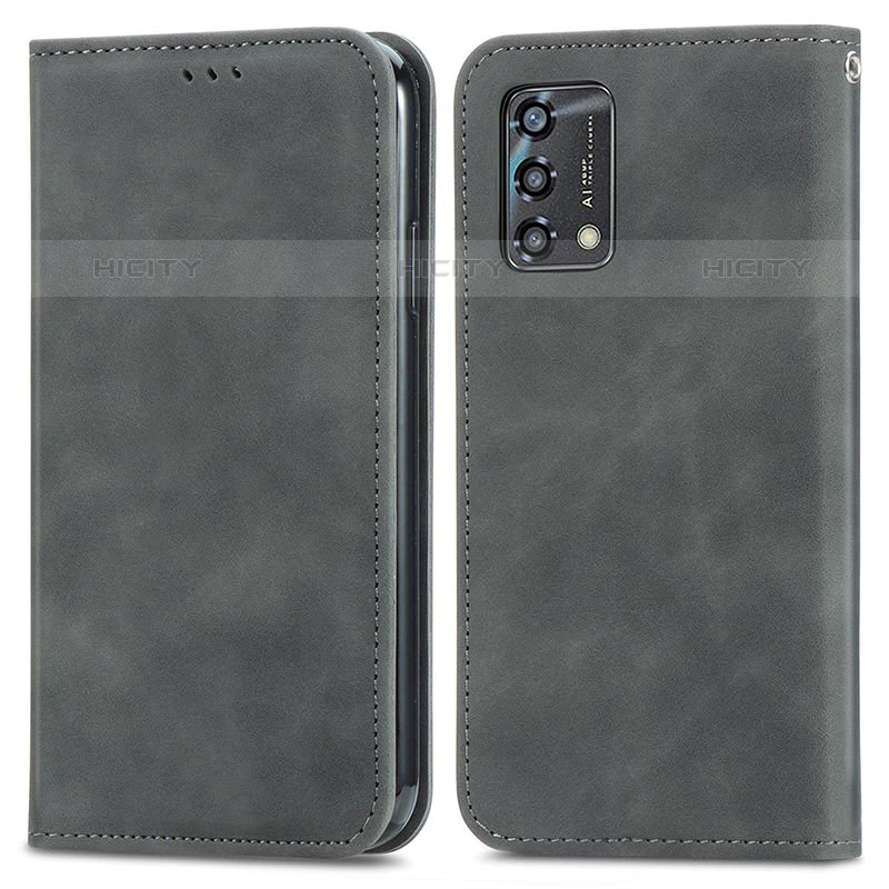 Custodia Portafoglio In Pelle Cover con Supporto S04D per Oppo A74 4G