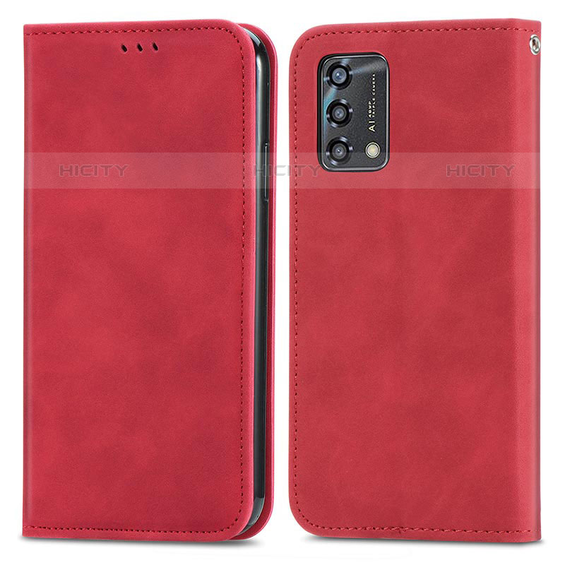 Custodia Portafoglio In Pelle Cover con Supporto S04D per Oppo A74 4G