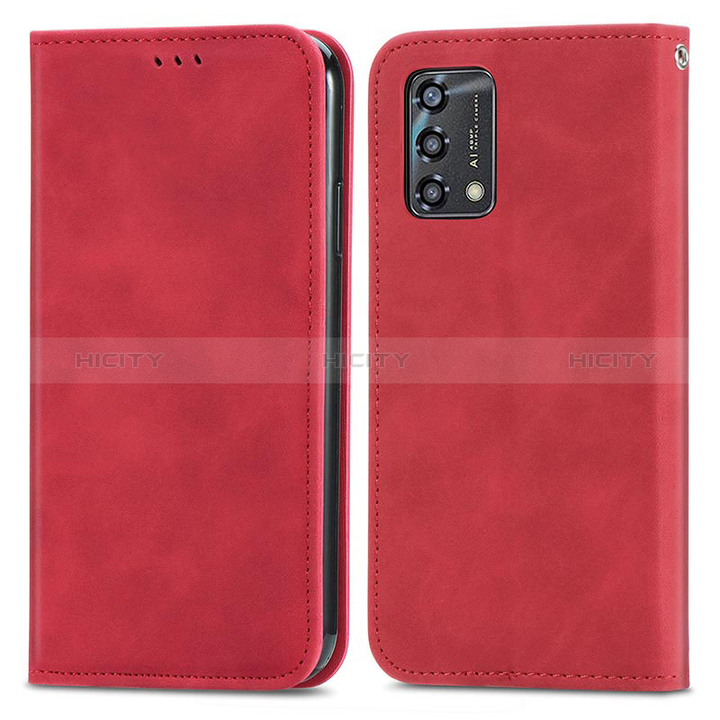 Custodia Portafoglio In Pelle Cover con Supporto S04D per Oppo A95 4G