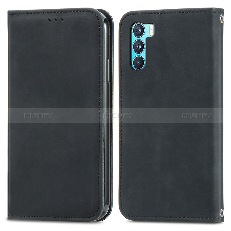 Custodia Portafoglio In Pelle Cover con Supporto S04D per Oppo K9 Pro 5G