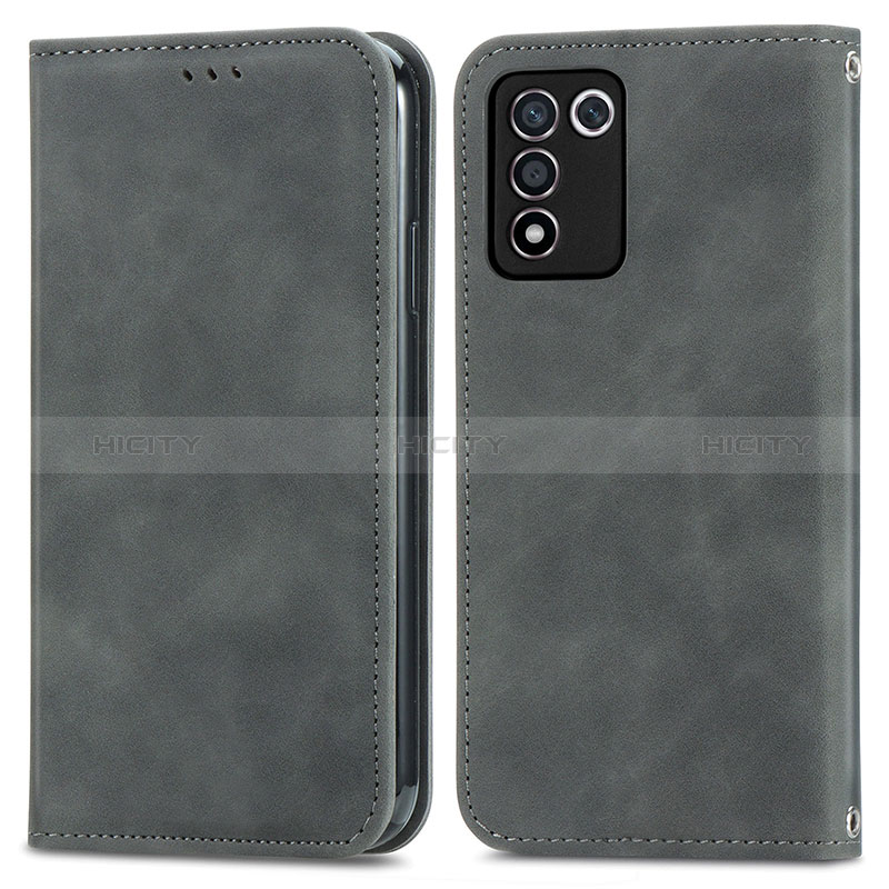 Custodia Portafoglio In Pelle Cover con Supporto S04D per Oppo K9S 5G