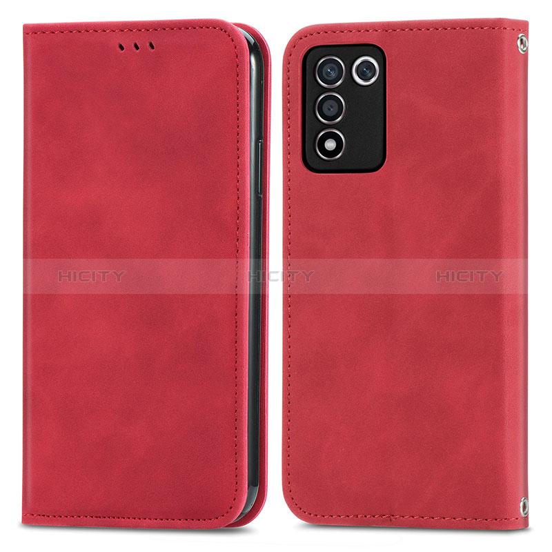 Custodia Portafoglio In Pelle Cover con Supporto S04D per Oppo K9S 5G