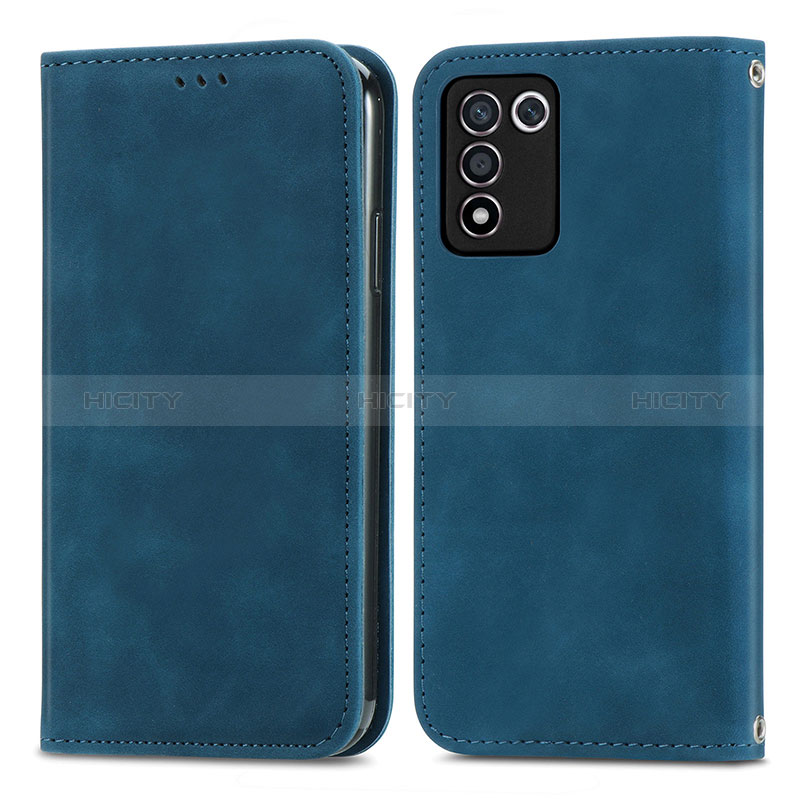 Custodia Portafoglio In Pelle Cover con Supporto S04D per Oppo K9S 5G