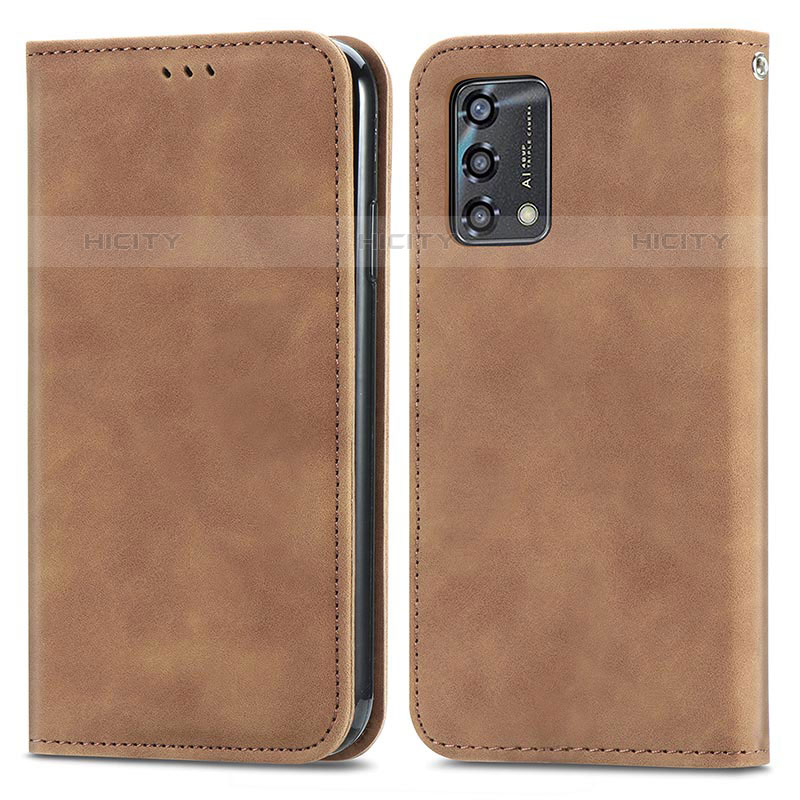 Custodia Portafoglio In Pelle Cover con Supporto S04D per Oppo Reno6 Lite