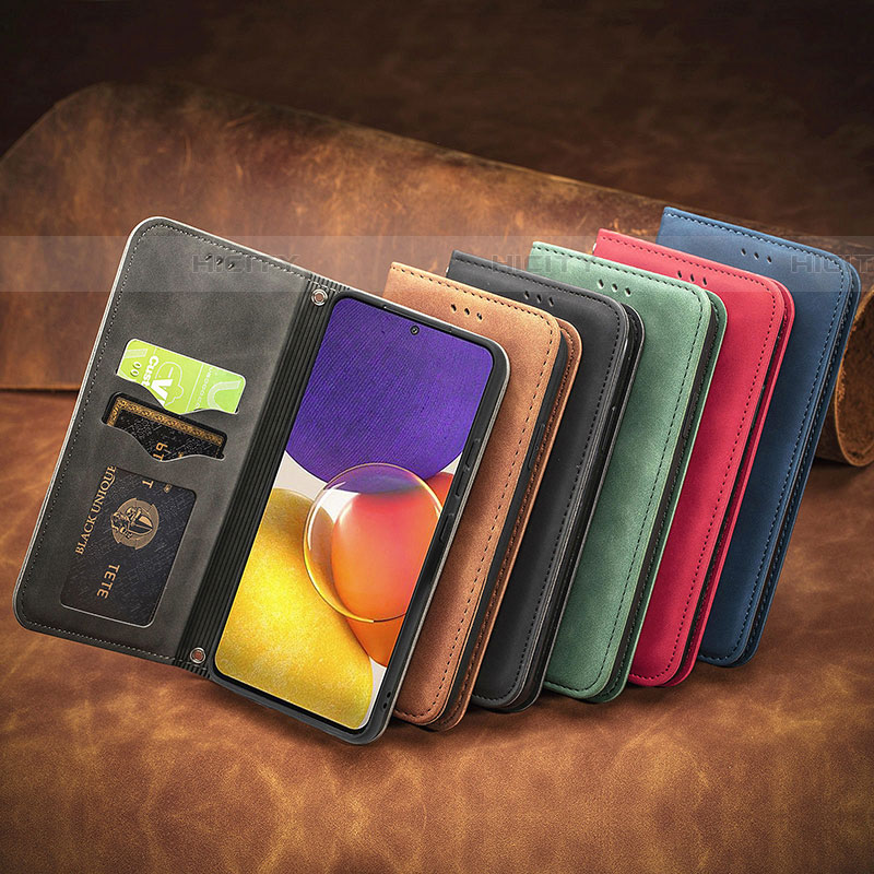 Custodia Portafoglio In Pelle Cover con Supporto S04D per Samsung Galaxy A05s