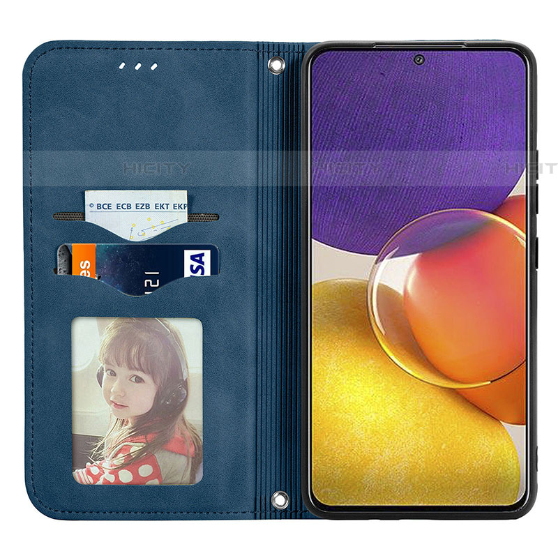 Custodia Portafoglio In Pelle Cover con Supporto S04D per Samsung Galaxy A25 5G