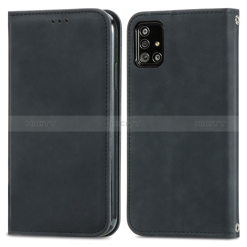 Custodia Portafoglio In Pelle Cover con Supporto S04D per Samsung Galaxy A51 5G