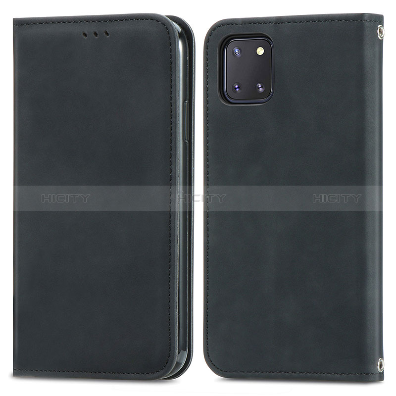 Custodia Portafoglio In Pelle Cover con Supporto S04D per Samsung Galaxy A81