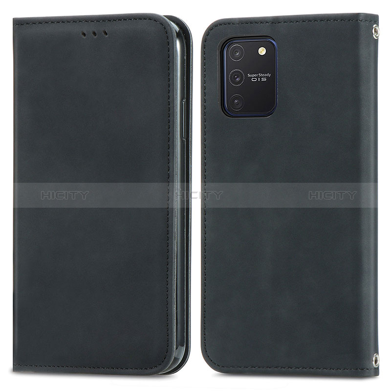 Custodia Portafoglio In Pelle Cover con Supporto S04D per Samsung Galaxy A91