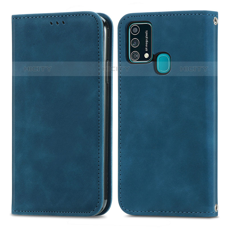 Custodia Portafoglio In Pelle Cover con Supporto S04D per Samsung Galaxy F41