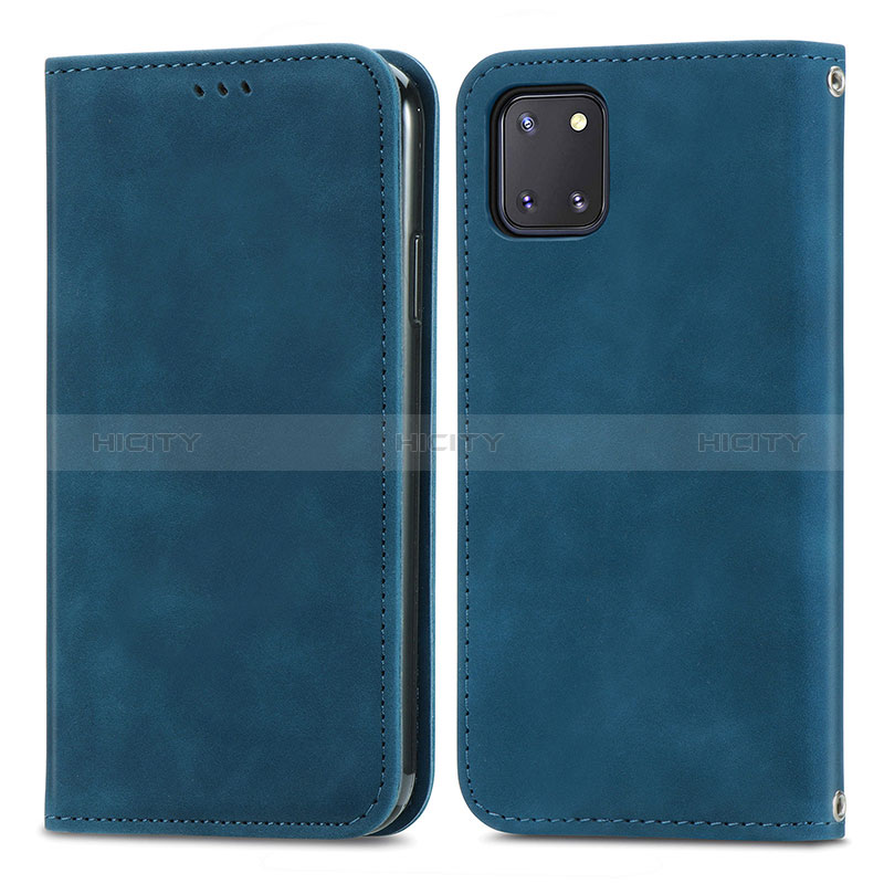 Custodia Portafoglio In Pelle Cover con Supporto S04D per Samsung Galaxy M60s