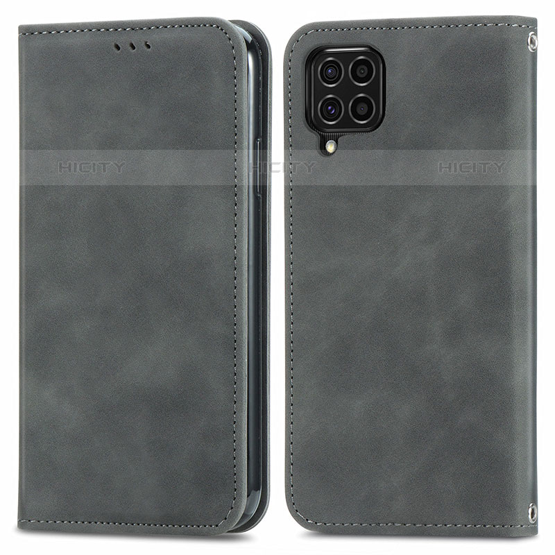 Custodia Portafoglio In Pelle Cover con Supporto S04D per Samsung Galaxy M62 4G