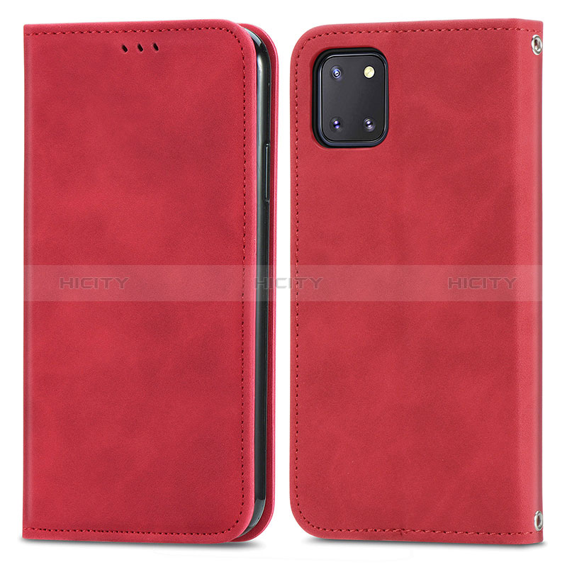 Custodia Portafoglio In Pelle Cover con Supporto S04D per Samsung Galaxy Note 10 Lite