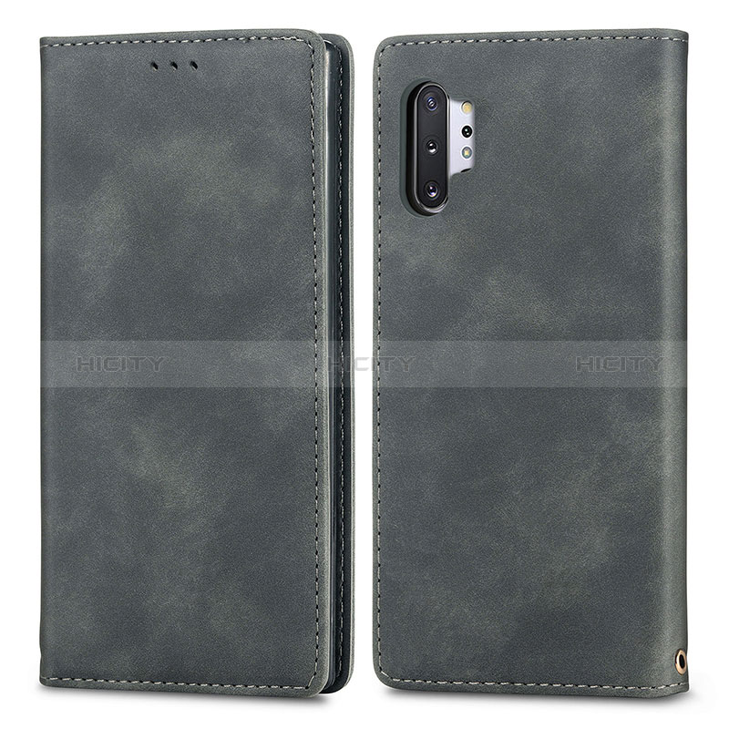 Custodia Portafoglio In Pelle Cover con Supporto S04D per Samsung Galaxy Note 10 Plus 5G