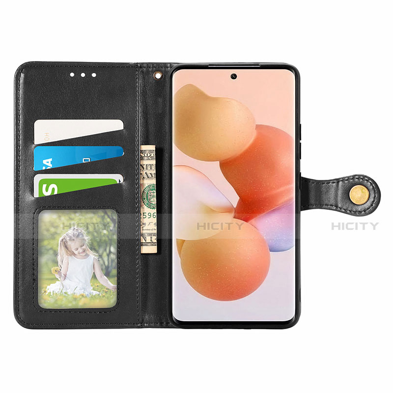 Custodia Portafoglio In Pelle Cover con Supporto S04D per Xiaomi Mi 12 5G