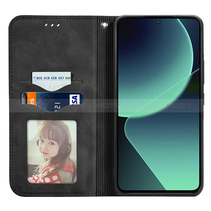 Custodia Portafoglio In Pelle Cover con Supporto S04D per Xiaomi Mi 13T 5G
